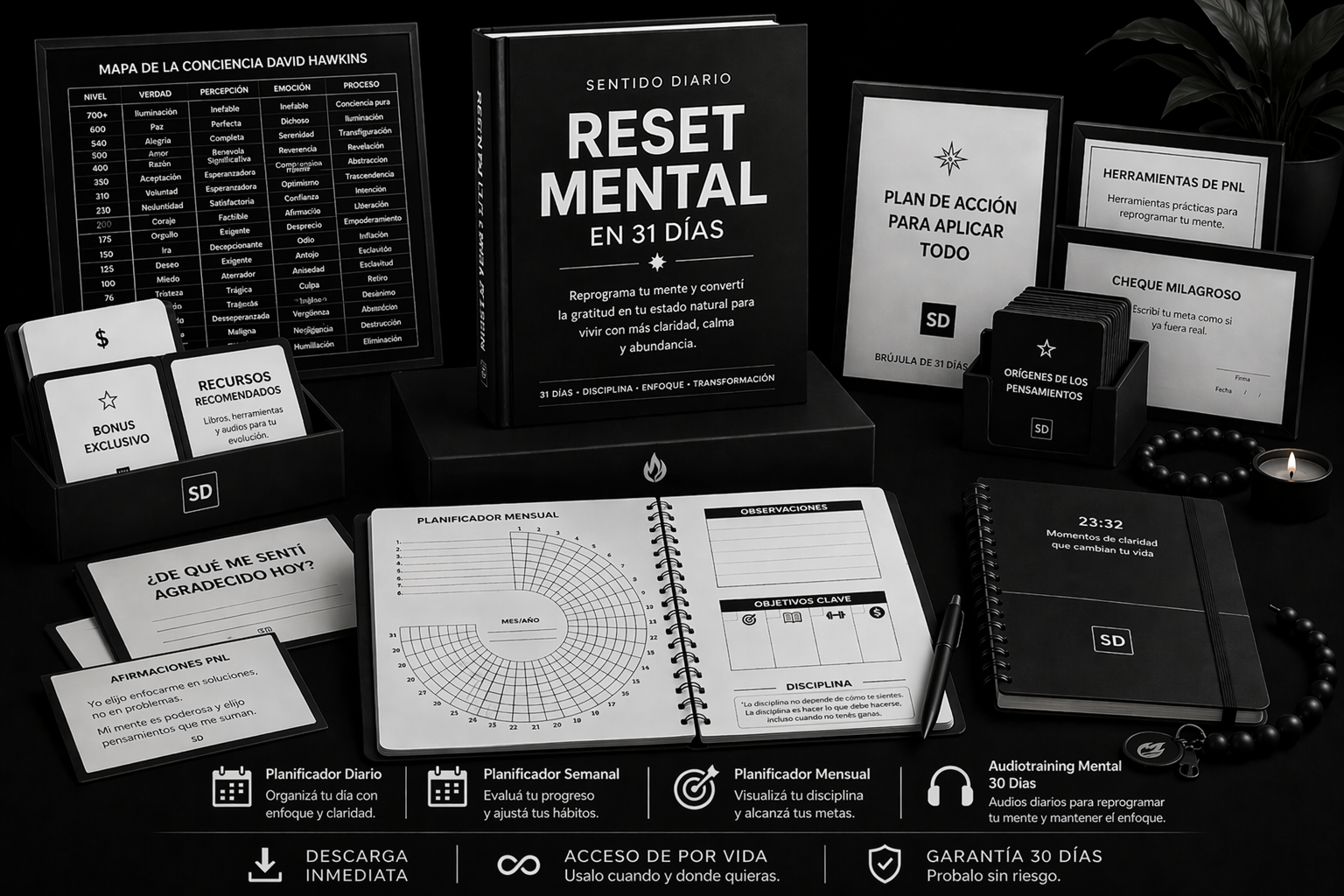 🧠 RESET MENTAL — 31 DÍAS PARA RECUPERAR CLARIDAD Y CONTROL